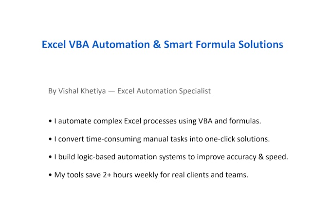 automate your excel tasks using vba macros and dashboards